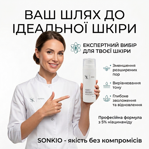 Serum with 5% Niacinamide, 100 ml, SK.PROTOCOL Professional Sonkio Line, 100 ml