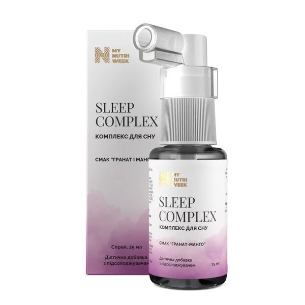 Sleep Complex My Nutri Week: Комплекс для сна в виде шотов, вкус &laquo;Гранат-Манго&raquo;, 25 мл. MNW-533174 фото